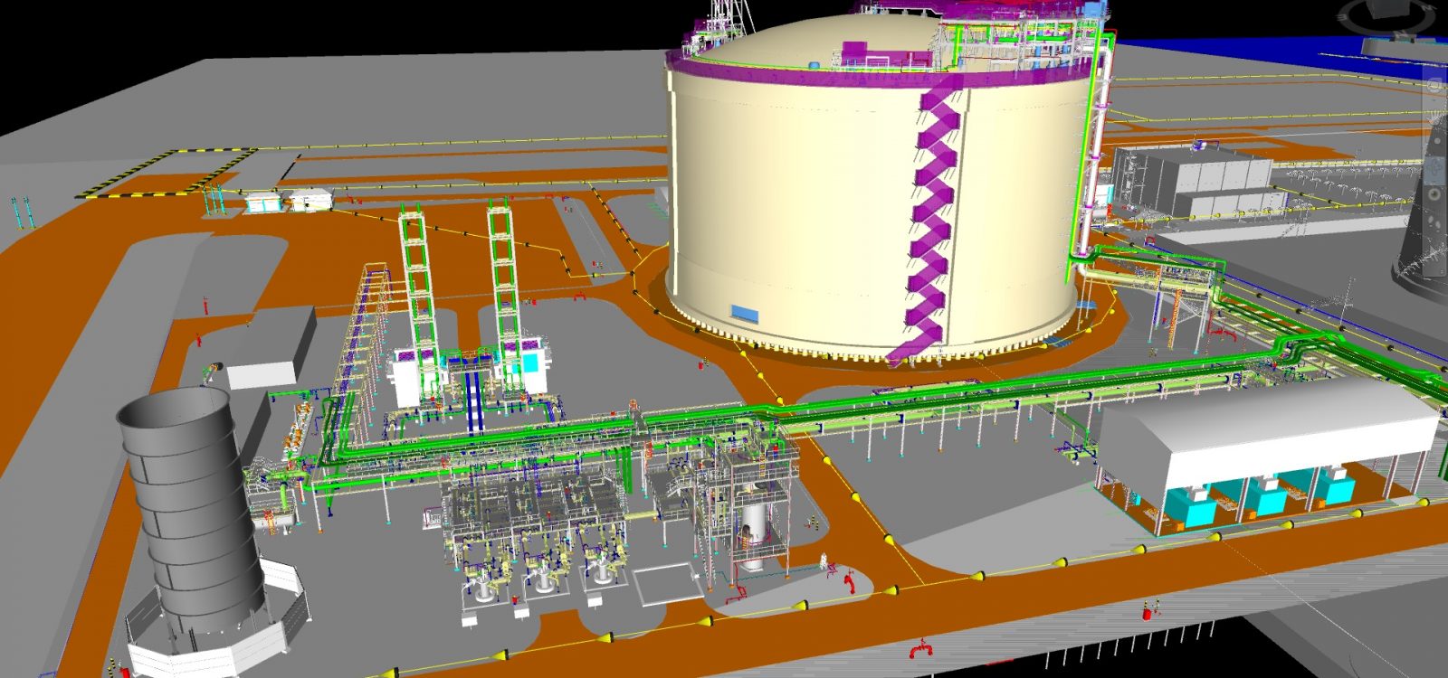Basic design and cost estimation for LNG receiving terminal expansion ...